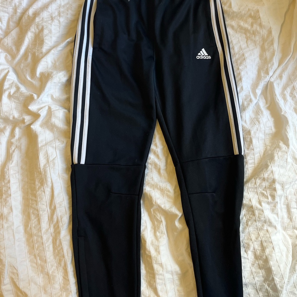 Adidas Kids Black Track Pants
